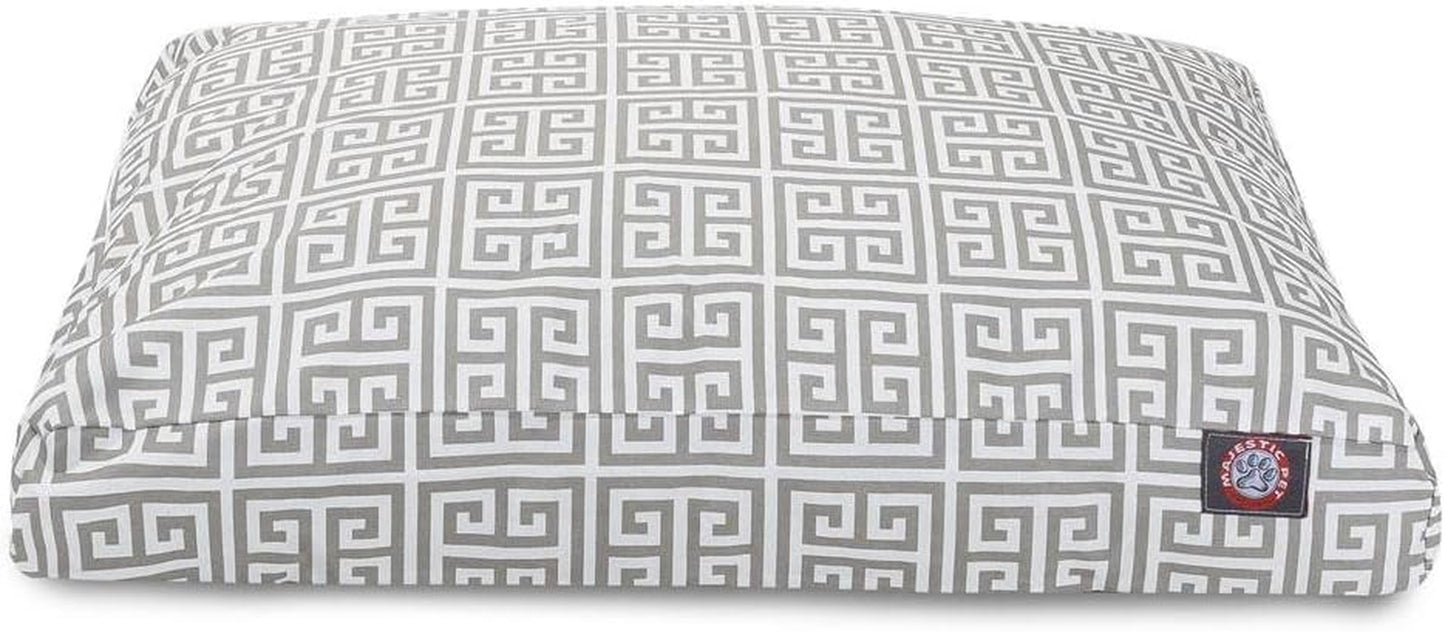 Towers Rectangle Pet Bed - Gray - Large