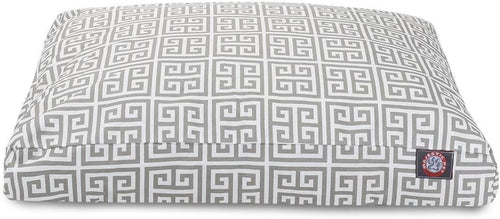 Towers Rectangle Pet Bed - Gray - Large