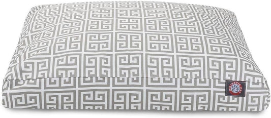 Towers Rectangle Pet Bed - Gray - Large